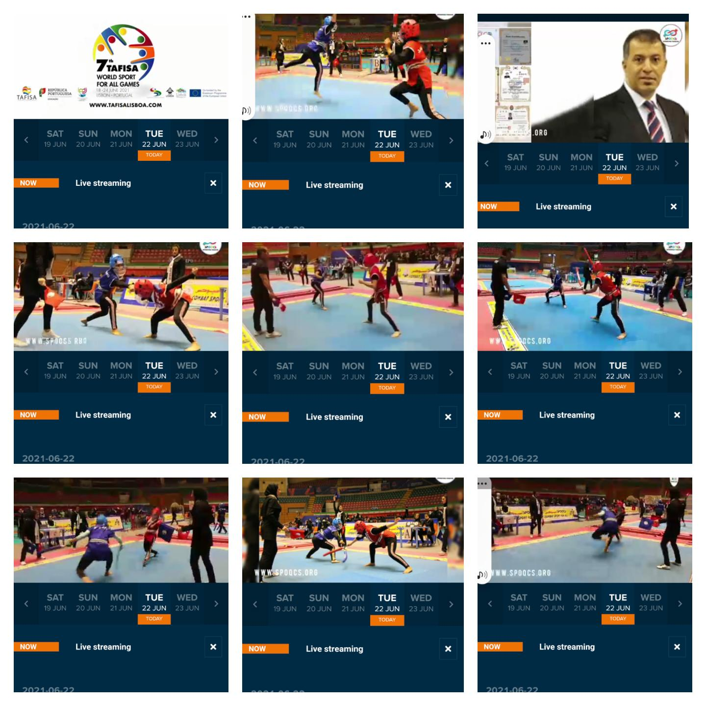 The TAFISA 7 th world Sport for All Games organizing  Committee commended the Spoqcs International Federation