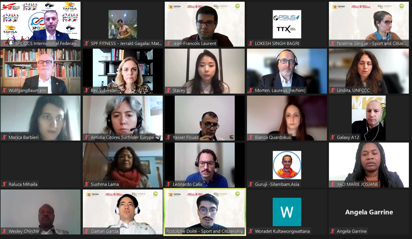 Presence of the President of the SpoqcsInternational Federation on  